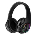 Fone de Ouvido Sem Fio B39 Headphone With Wireless Bluetooth Colorful Light Pluggable Card Game Music Movement
