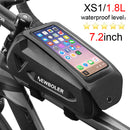 Case Para Por Na Bicicleta ele Protege a Tela Do Celular Sensível ao toque,à prova d`água ciclismo topo tubo dianteiro quadro mtb road bike saco 7.2 caso do telefone acessórios da bicicleta