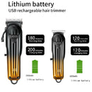 Máquina de Corte Original VGR, Electric Hair Clipper Kit, Recarregável.