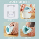 Molde de Cubo de Gelo de Silicone Redondo,Design Criativo para Festa.