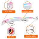 Iscas de Pesca Que Afunda,Ultra Longas, Para Água Salgada,Mar,Rios,Iscas Grandes,Iscas Duras,Acessório de Pesca.