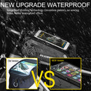 Case Para Por Na Bicicleta ele Protege a Tela Do Celular Sensível ao toque,à prova d`água ciclismo topo tubo dianteiro quadro mtb road bike saco 7.2 caso do telefone acessórios da bicicleta