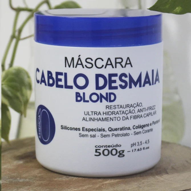 Máscara Desmaia Cabelo Blond Essência10