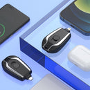 Carregador De Celular em Forma de Chaveiro Portátil,Tipo-c Ultra-Compacto,Mini Bateria 5v,Carregamento Rápido.Banco De Energia De Backup Para Iphone Android 1500mah