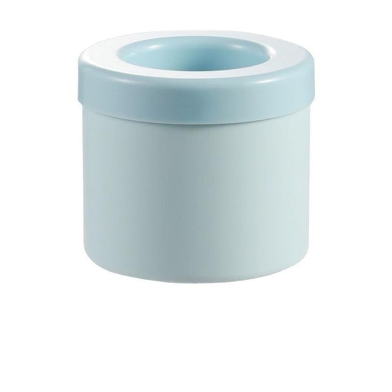 Molde de Cubo de Gelo de Silicone Redondo,Design Criativo para Festa.