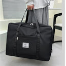 Mala de viagem dobrável de grande capacidade, impermeável, tipo sacola, bolsa de mão, bolsa de ginástica, bolsa de ombro para armazenamento, para homens e mulheres.