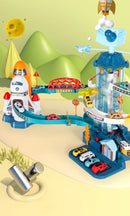 Pista de Corrida com Montanha Russa o Brinquedo que é o Sonho das Crianças.⭐🤩