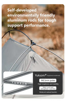 Barraca de Camping,Tenda para 2 Pessoas Ultraleve 20D para Acampamento,Pescas, à Prova D'água.