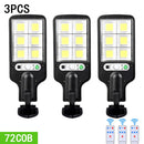 Luzes LED,Carregamento ao Ar Livre,IP65 à Prova D`Água,Com 3 Modo,Sensor De Movimento,Iluminação Sem Gastar Energia Elétrica,Luz da Energia Solar Para Clarear Seu Jardim.