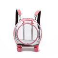Mala de rolamento Transparente Para Pet,Trolley Case Para Gato e Cachorro,Travel Box, Stroller, Acessórios de moda
