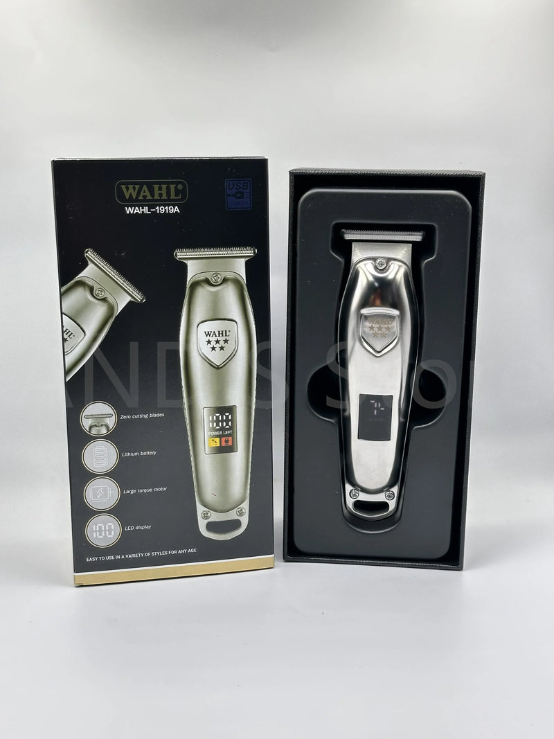 Máquina de Cortar Cabelo Wahl 1919a Original, Durável, Ferramenta de Corte Afiada para Meninos e Meninas, Estilo de Salão de Beleza com Display Lcd