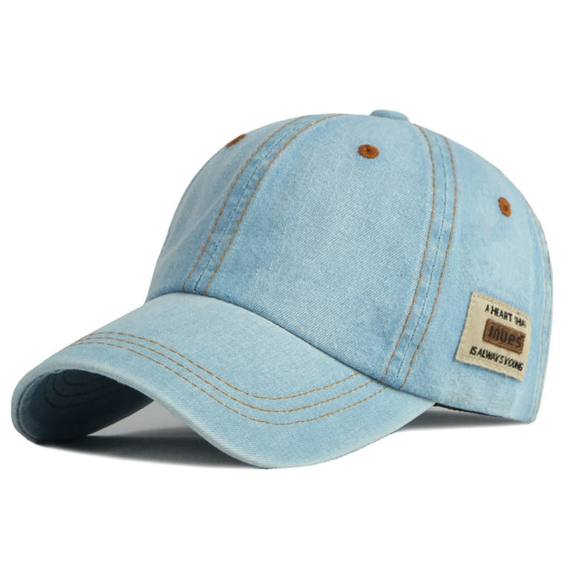Bonés De Beisebol Para As Mulheres Streetwear Breathbale Snapback Pai Chapéus
FS 2023 Nova Alta Qualidade Céu Azul Homens Denim Cap Lavado Verão Bonés De Beisebol