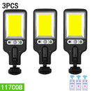 Luzes LED,Carregamento ao Ar Livre,IP65 à Prova D`Água,Com 3 Modo,Sensor De Movimento,Iluminação Sem Gastar Energia Elétrica,Luz da Energia Solar Para Clarear Seu Jardim.