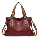 Bolsas de couro Macio Para as Mulheres de Luxo,Bolsas de Grande Capacidade.