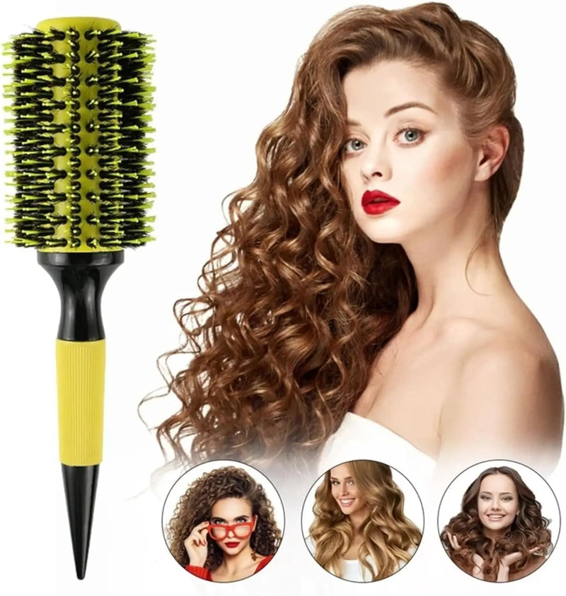 Professional Hair Brushes, Boar , Thermal, Heat Resistant, For Salon, Ceramic, Thermal, Natural , Mixed, , Size (Small, Medium,