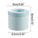 Molde de Cubo de Gelo de Silicone Redondo,Design Criativo para Festa.