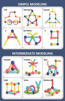Blocos de Construção Montessori, Brinquedos Educacional Pré-escolar para crianças.