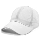 Bonés para Homens e Mulheres Verão Full Mesh Baseball Cap Masculino Quick Dry Proteção Solar Caminhadas Golf Correndo Ajustável Snapback Hat Respirável Novo