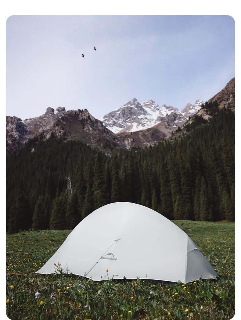 Barraca de Camping,Tenda para 2 Pessoas Ultraleve 20D para Acampamento,Pescas, à Prova D'água.