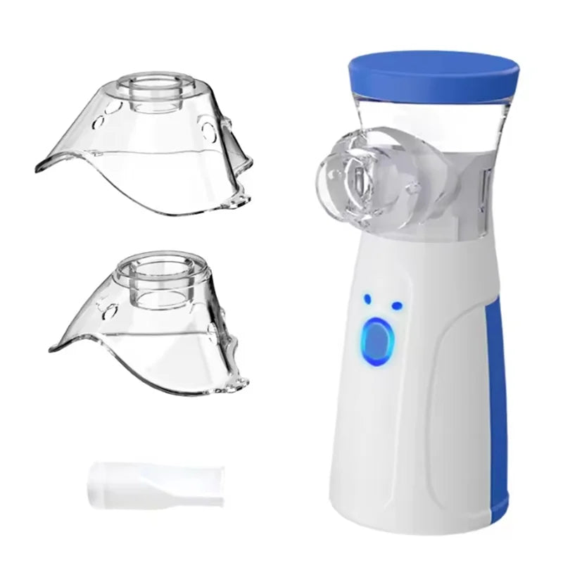 Nebulizador Ajustável e Silencioso  para Adultos e Crianças