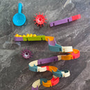 Banheira de Montagem, Bathroom Shower Tracks, Water Toys for Toddlers, Presentes Para Crianças
