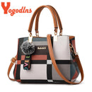 Bolsa de Luxo De Costura Selvagem,Sacos Designer,Marca Xadrez,Bolsa De Ombro Feminino.